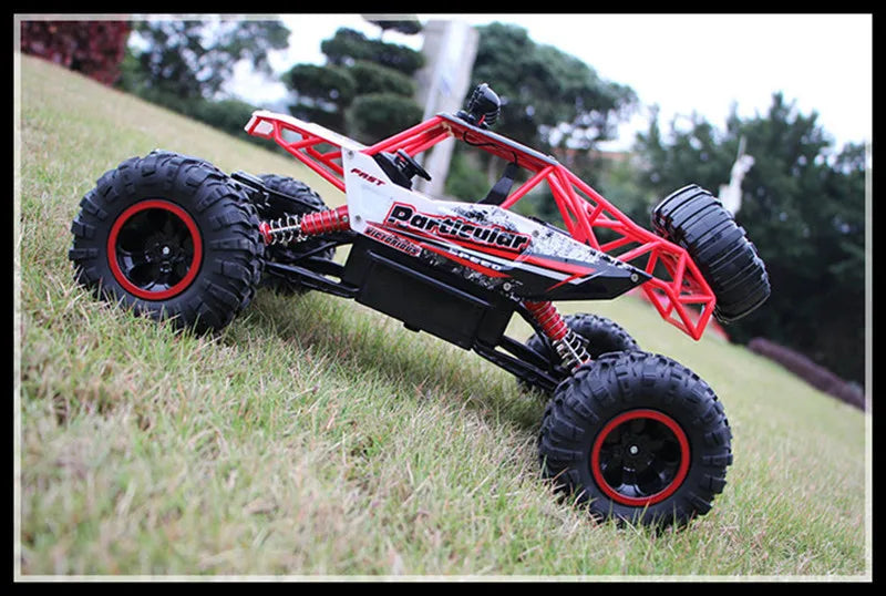 Voiture RC Buggy Tout-Terrain 1:12 LED 4WD Télécommandée Enfants - MONASTORESHOP.COM