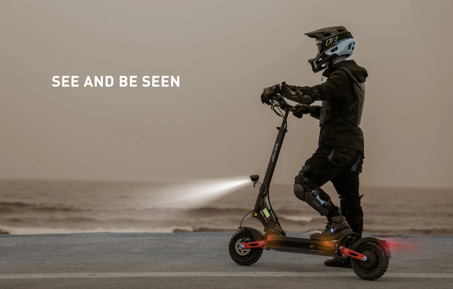 JOYOR T10 Trottinette Electrique Pliable Pour Adulte , Moteur 1000 W tout terrain