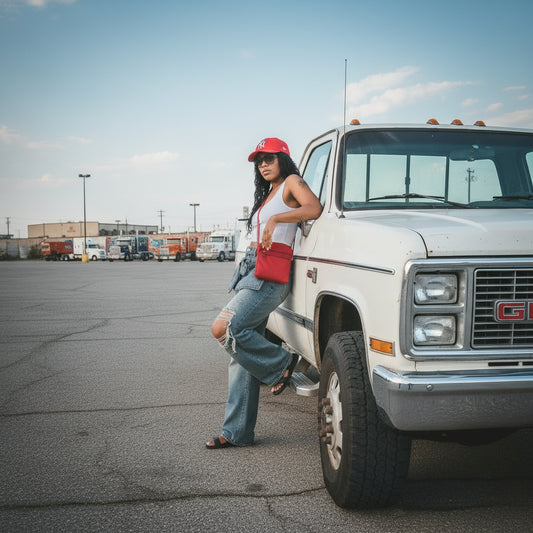 Jean Droit Dechire Femme - Coupe Ample Effet Vieilli Streetwear Vintage