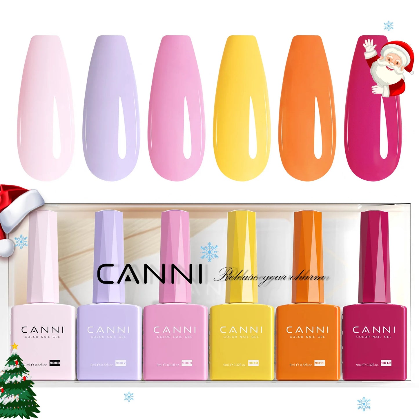 Kit vernis à ongles gel nombreuses couleurs
