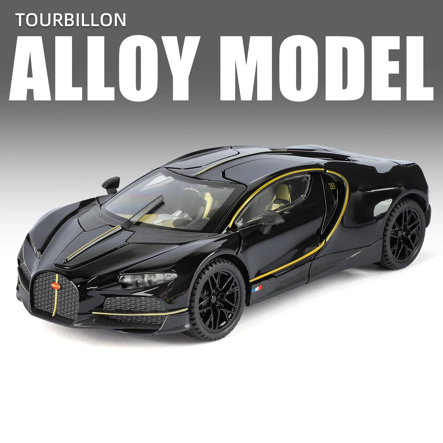 le plaisir d'offrir pour amateur de supercar 2025 bugatti tourbillon échelle 1/24