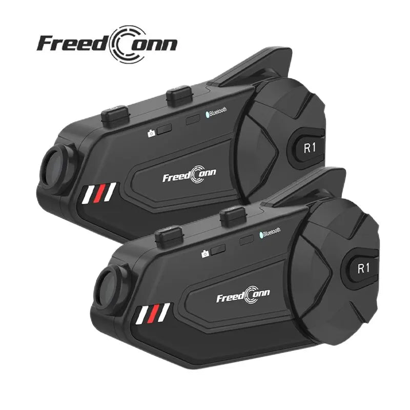 caméra de casque moto bluetooth 1080P