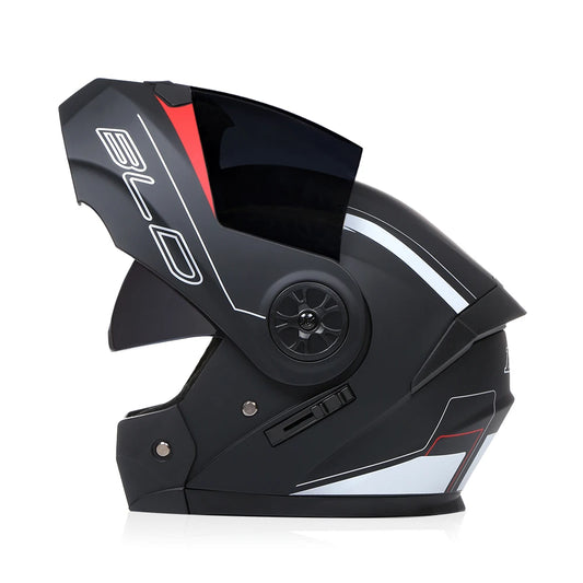 Casque de Moto rabattable pour hommes et femmes