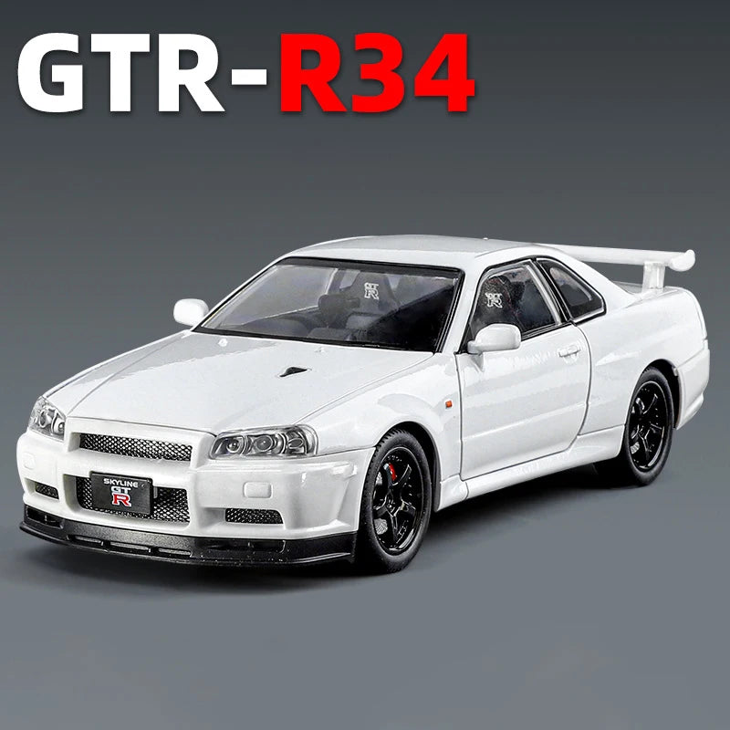 skyline GTR R 34 a collectionné échelle 1/24 son et lumière