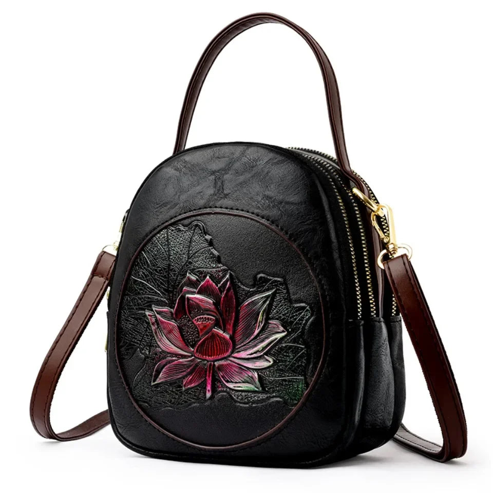 sacoche a bandoulière en cuir pour femmes