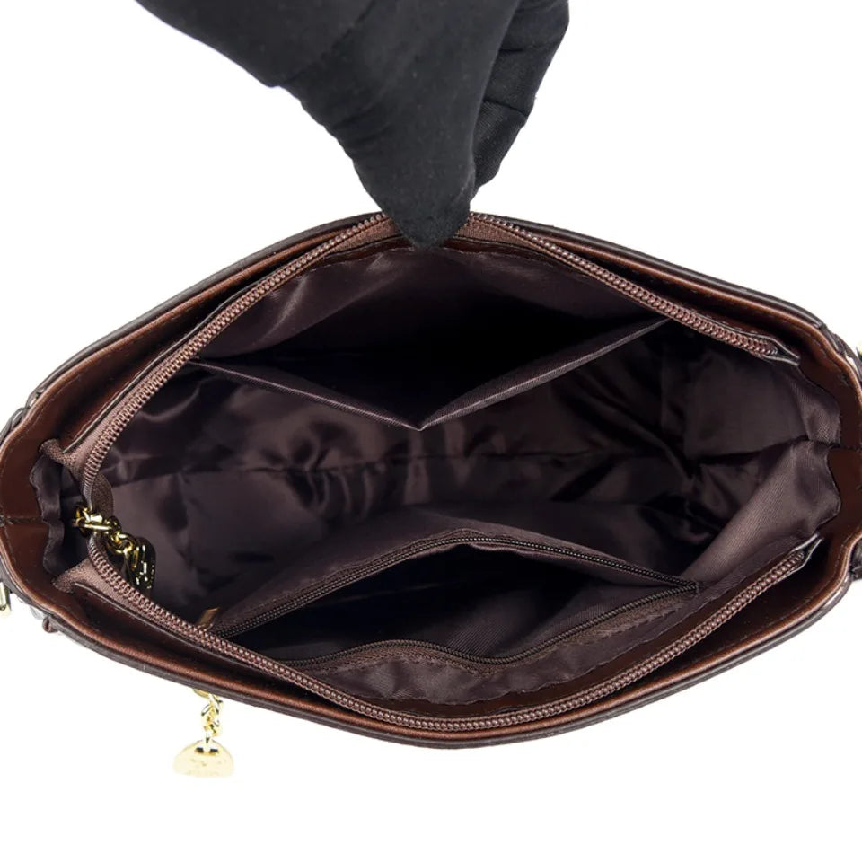 sac a main luxe vintage en cuir pour femmes