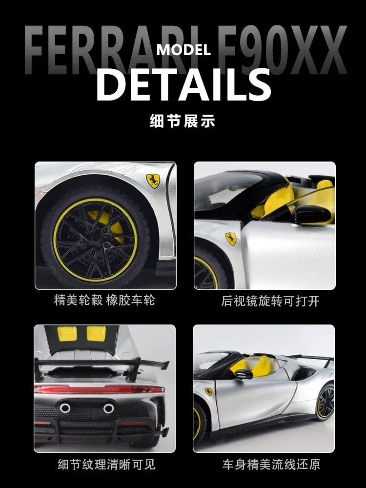 Ferrari SF90XX 1/24 modèle en alliage métal