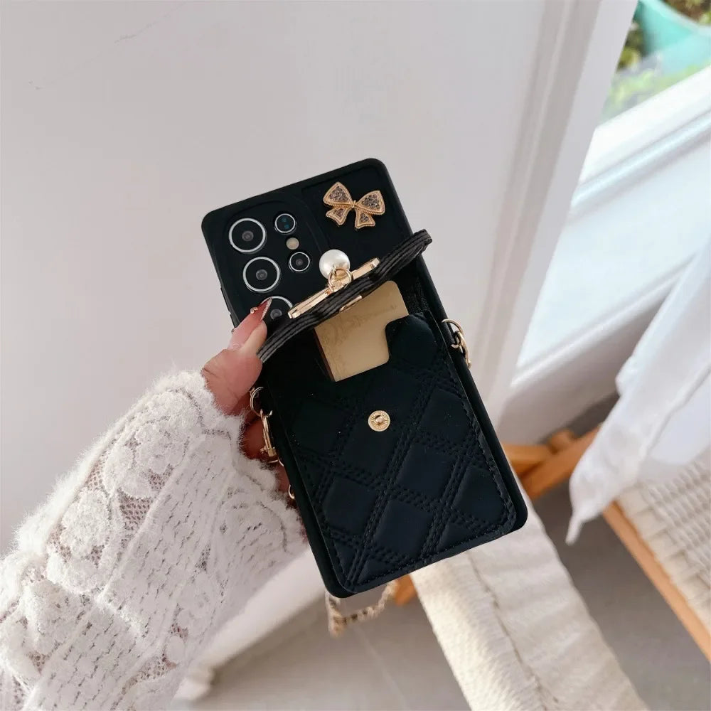 mini sac coque téléphone chic a bandoulière pour femmes