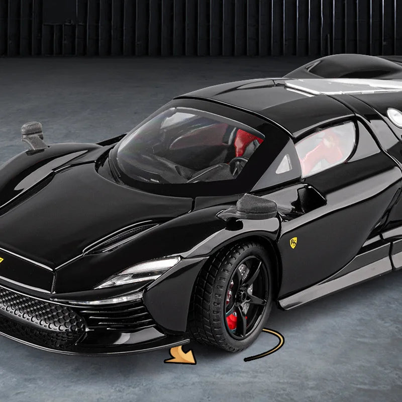 ferrari SP3 daytona modèle alliage métal au 1/24