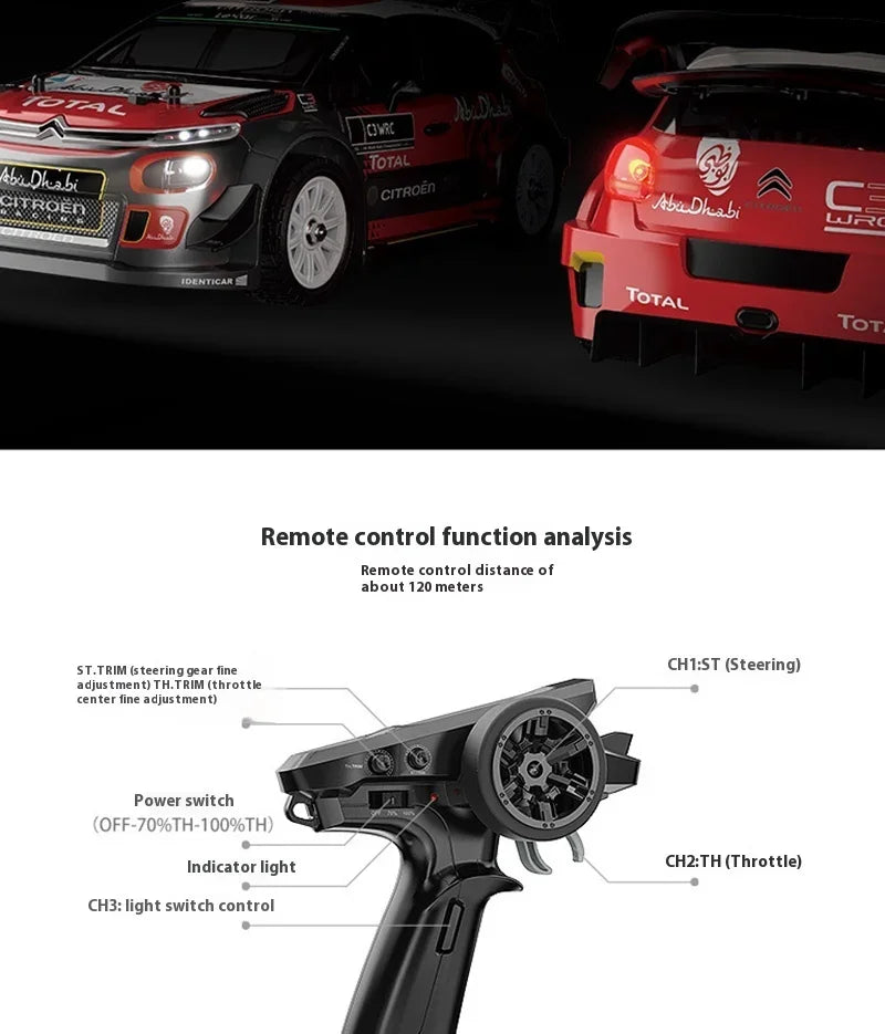 1/14 MJX 14303  voiture radiocommandé 2.4G 4roues motrice haute vitesse a partir de 14 ans