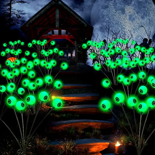 globe oculaire a LED exterieur solaire nouveauté halloween 2026