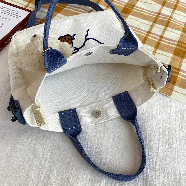 K-pop Demon Hunters sac à bandoulière en toile ou sac de mode pour petite fille