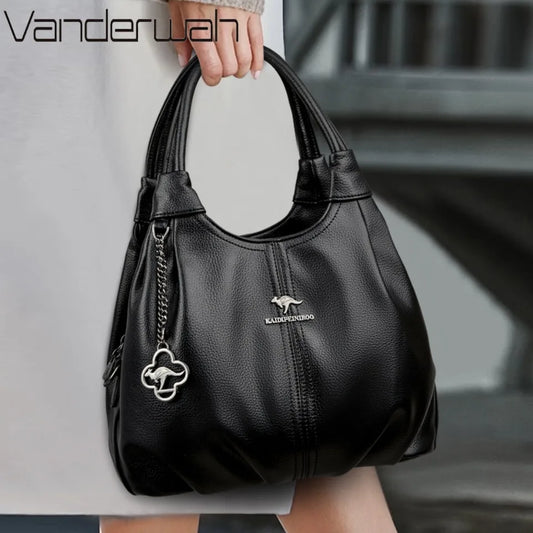 sac femmes décontracté en cuir synthétique souple