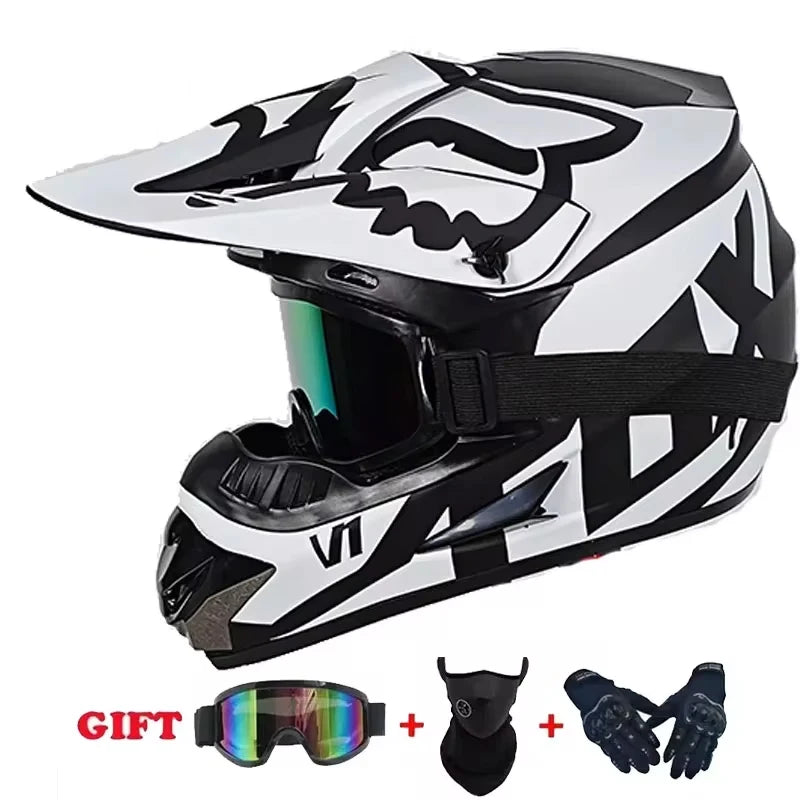 casque moto cross/enduro enfant et femme