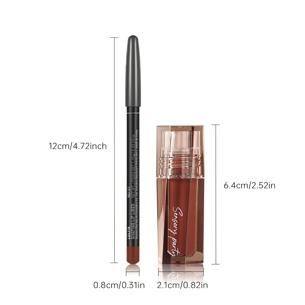 Coffret de crayons à lèvres  LIP liner mat