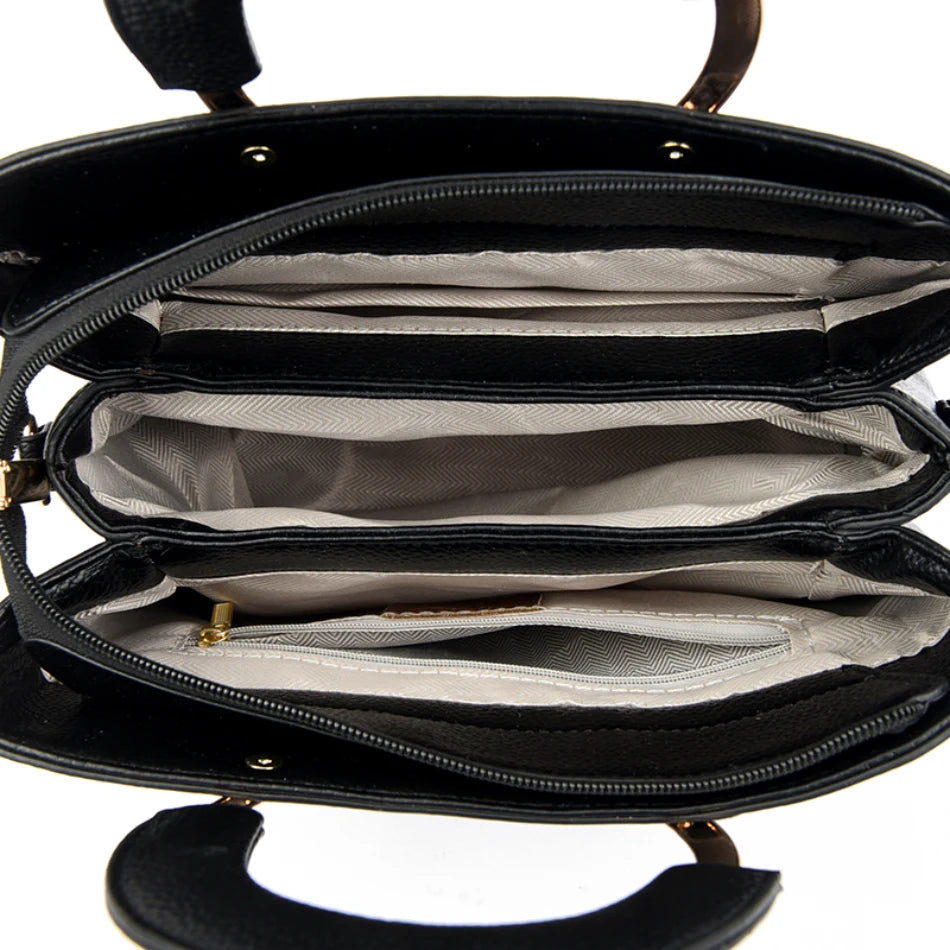 Sacs à main de luxe femmes en simili cuir souple