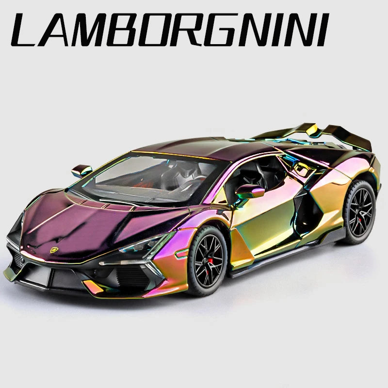 lamborghini revuelto peinture speciale galvanisé collection 1/24