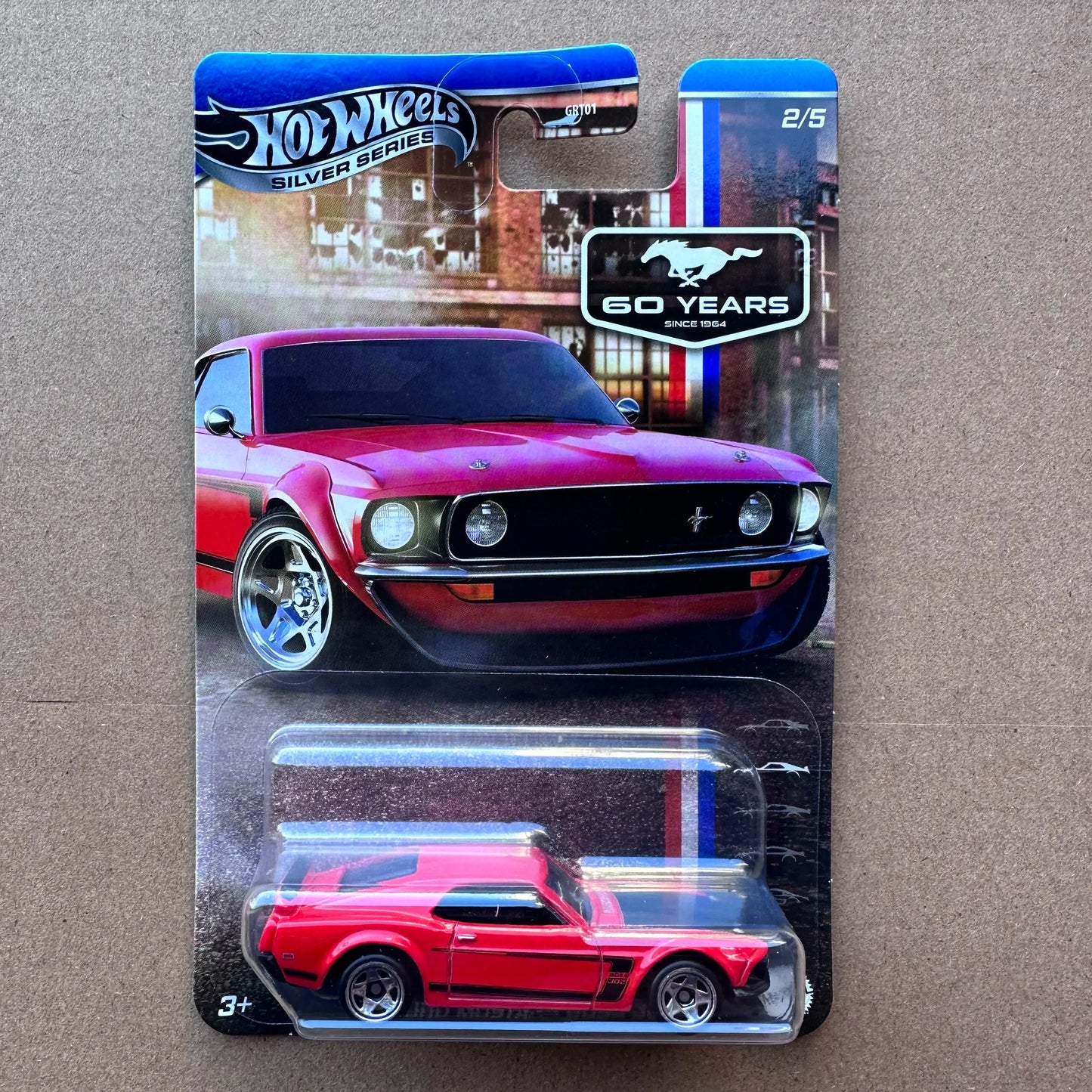 Hot Wheels ensemble ford mustang collector "60 YEARS"