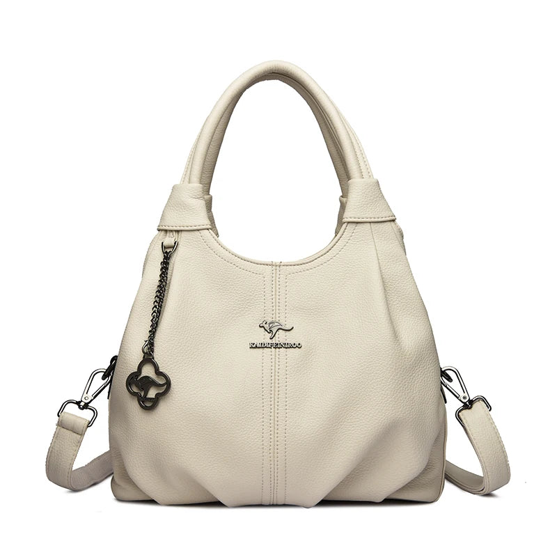 sac femmes décontracté en cuir synthétique souple