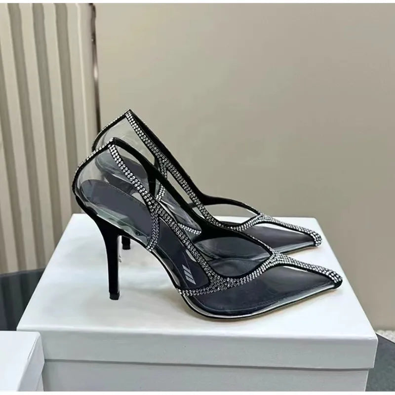 Escarpins de luxe a talons éguilles