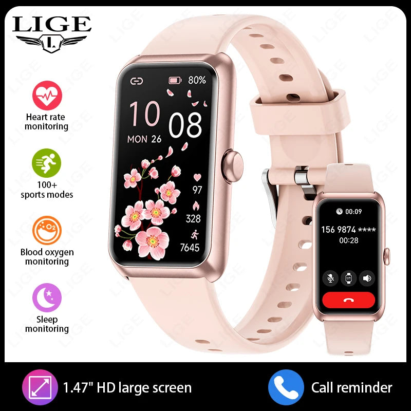 montre femmes connecté bracelet souple ou émaillé