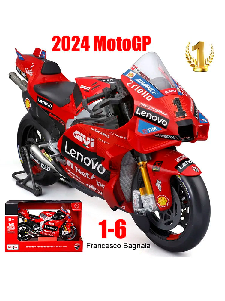 moto GP de collection a l'échelle 1/6 métal "1 francesco bagnaia/23 Enea bastianini"