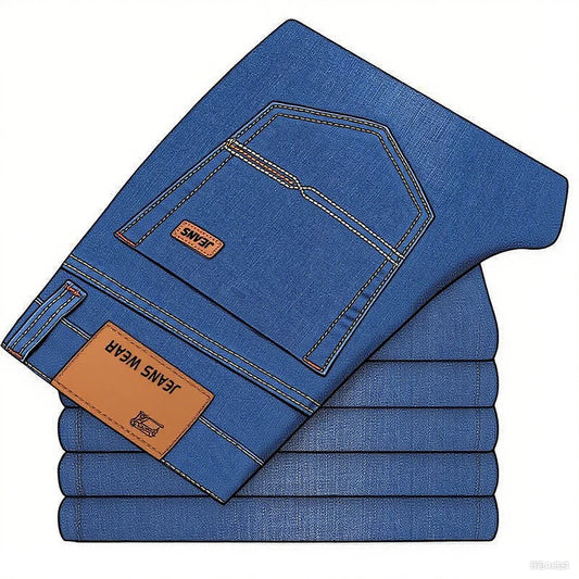 jeans homme classic style slim fit