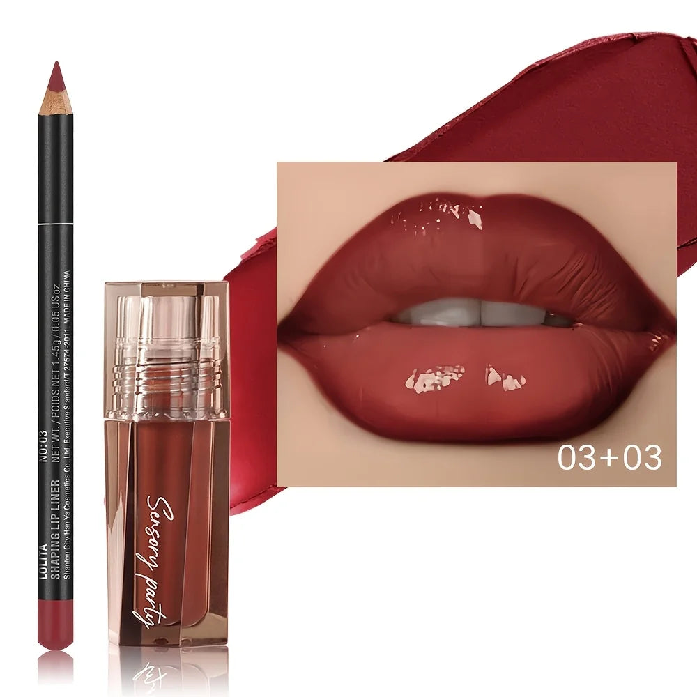 Coffret de crayons à lèvres  LIP liner mat