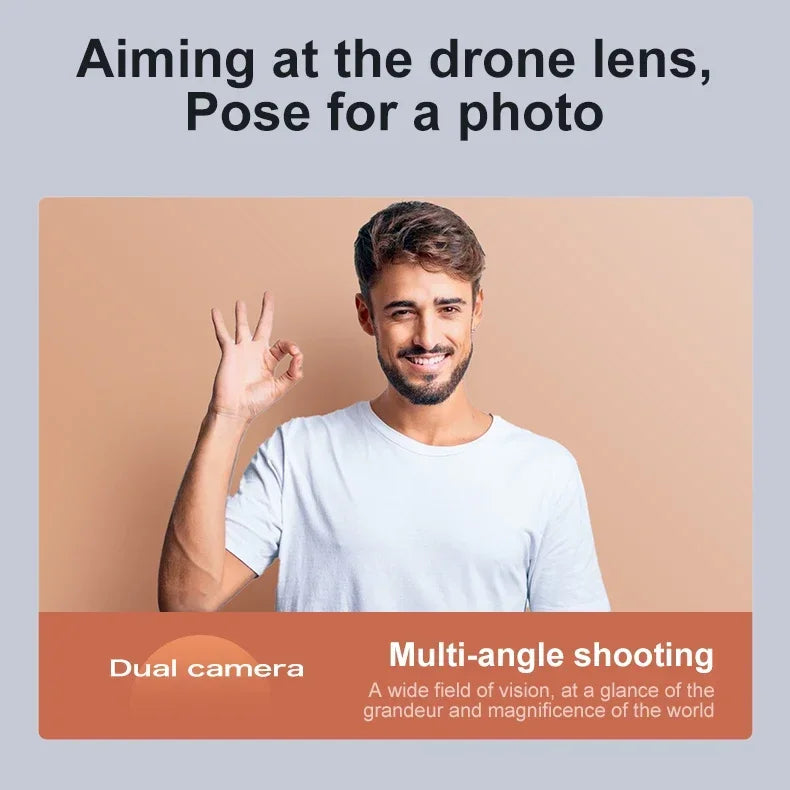 Lenovo D18 Drone 8K aérien double caméra