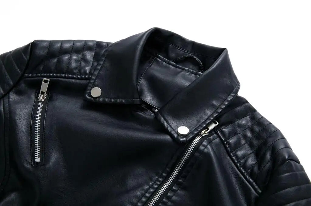 veste femme en simili cuir
