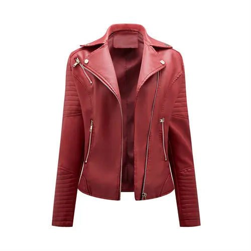 veste femme en simili cuir