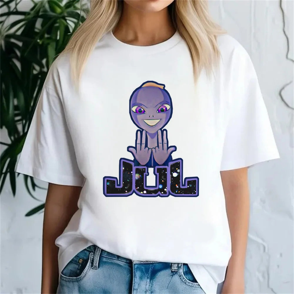 t-shirt femme jul le bébé de marseille