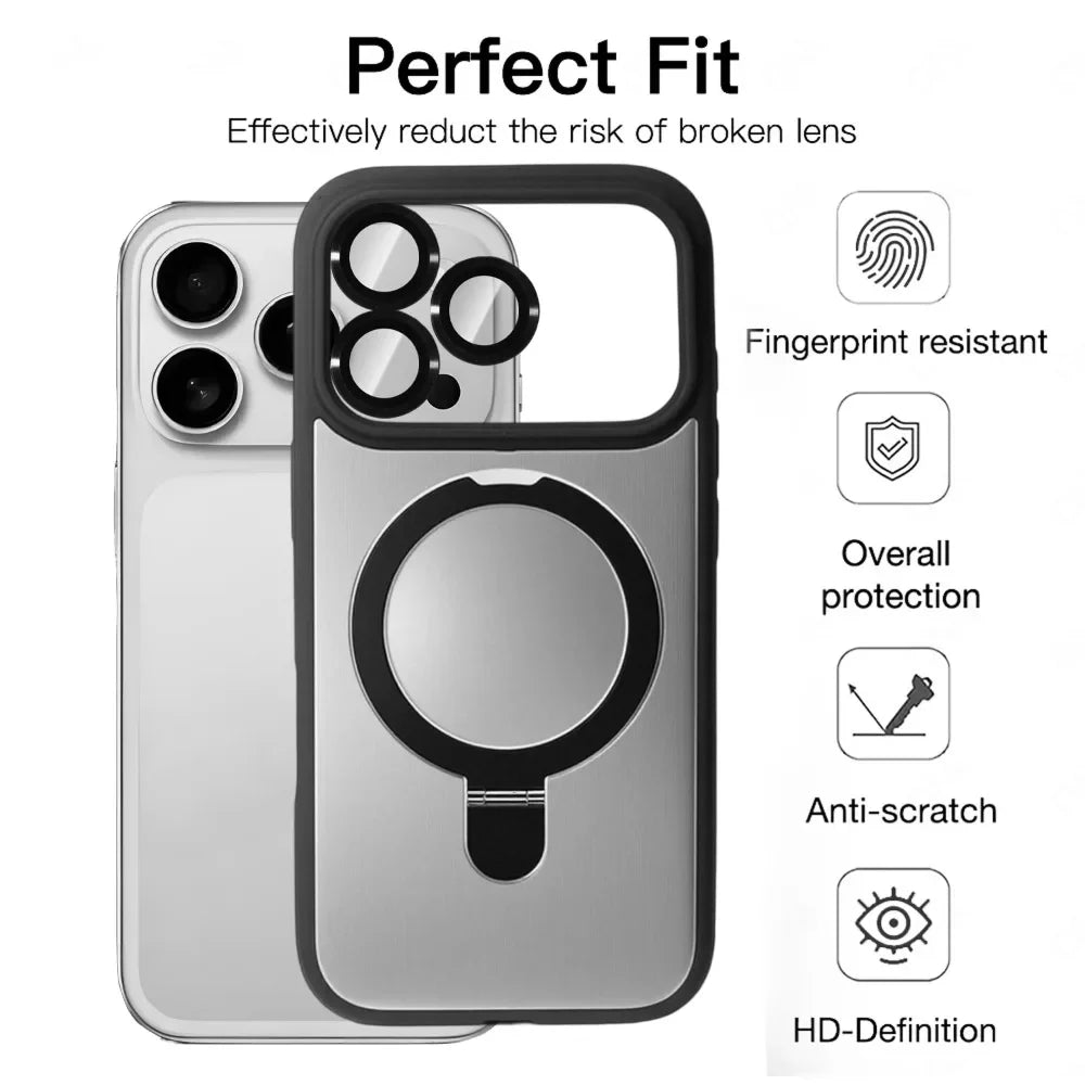 étuit magnetique mate pour iphone 17