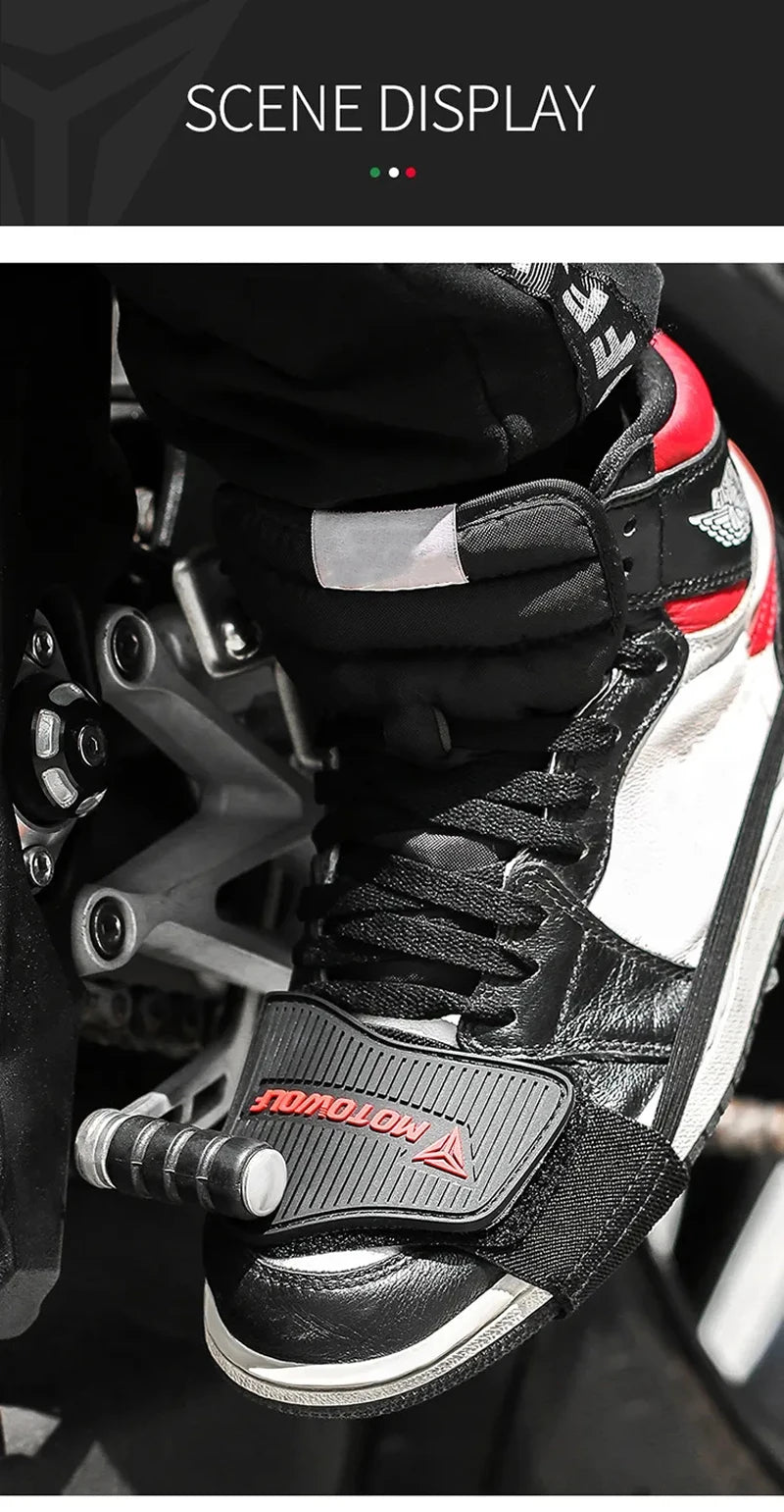 Protection chaussure pour selecteur de vitesse