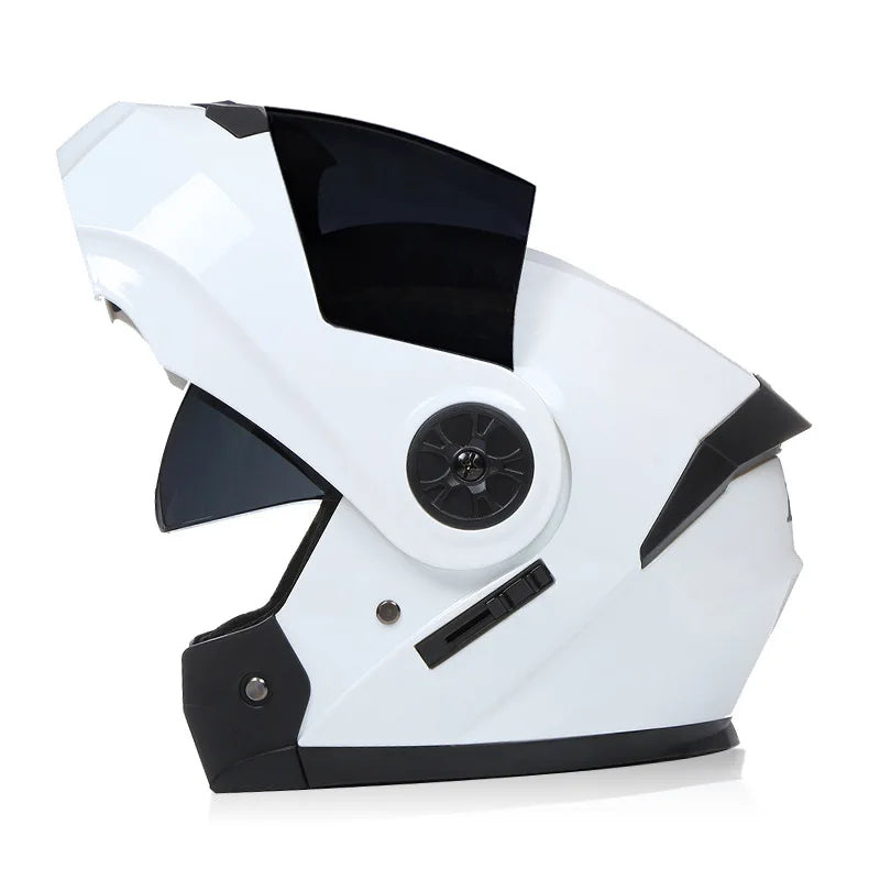 Casque de Moto rabattable pour hommes et femmes