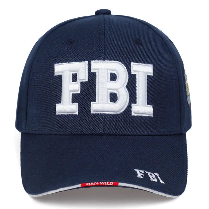 casquette de baseball "FBI" hommes/femmes