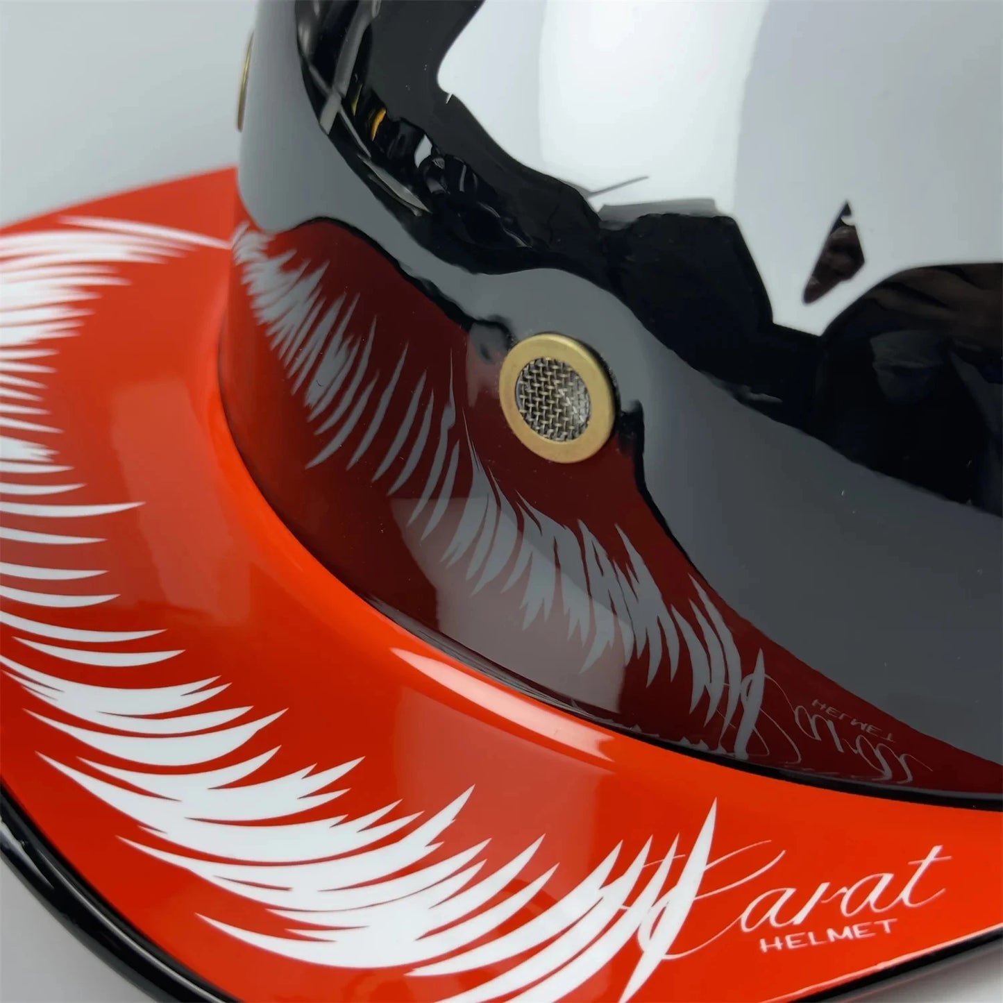 casque retro façon casquette de baseball pour harley/indian ou moto vintage