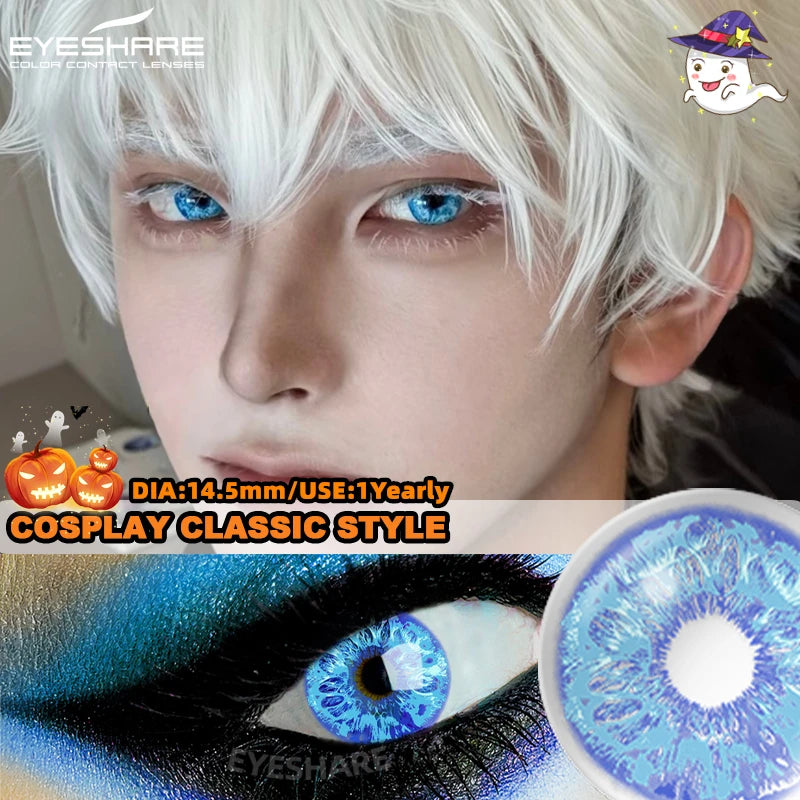 "Lentilles Halloween : tes yeux, leur dernier souvenir."