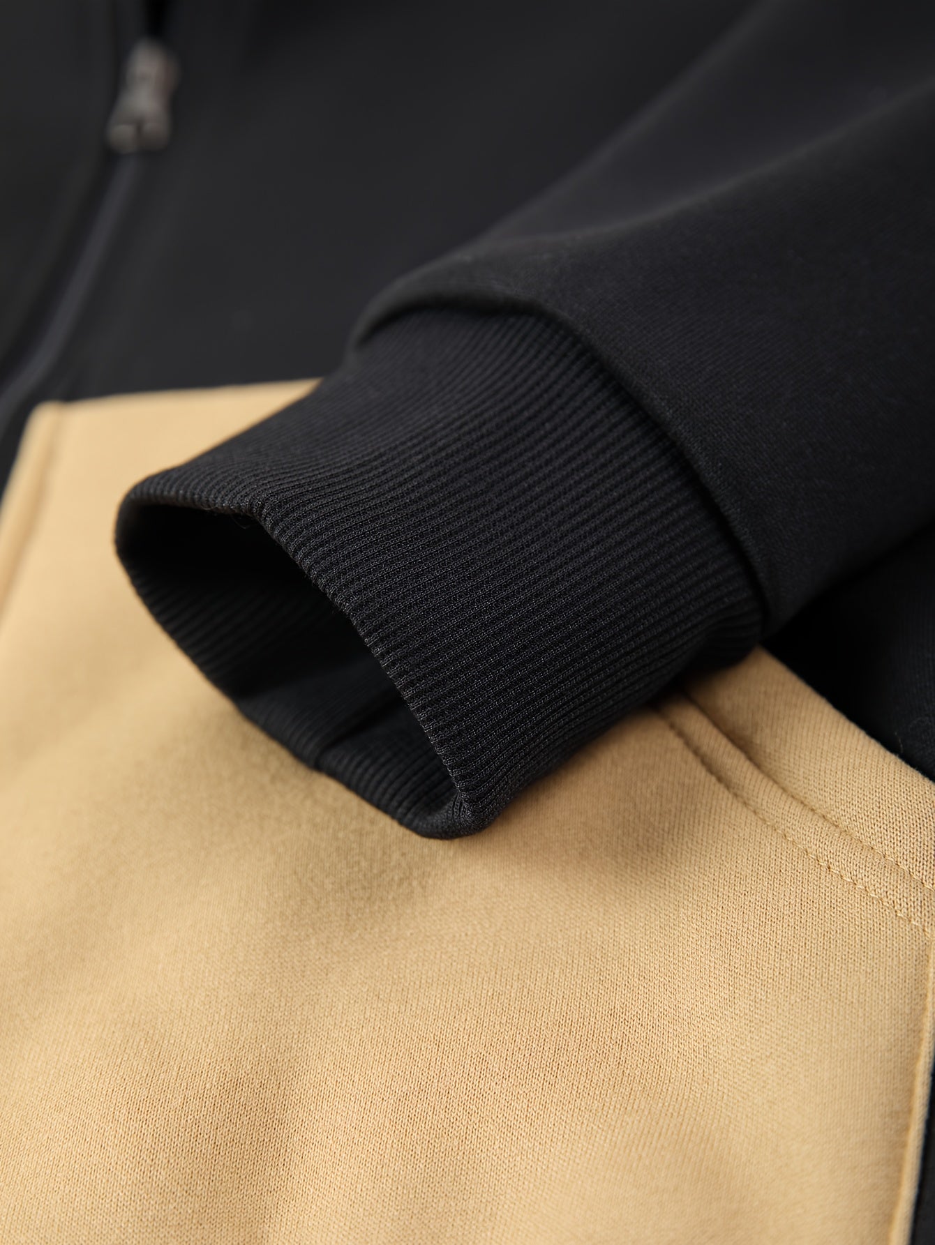 Ensemble Homme Sportswear 2 Pièces - Veste Zippée à Capuche & Pantalon Jogging Color-Block